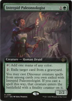 Intrepid Paleontologist (Extended Art) R The Lost Caverns of Ixalan 381 - Image 1
