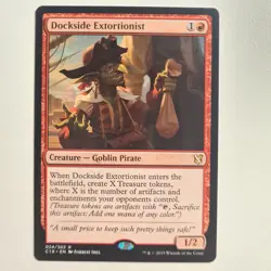 MTG Dockside Extortionist (Commander 2019) NM - Image 1