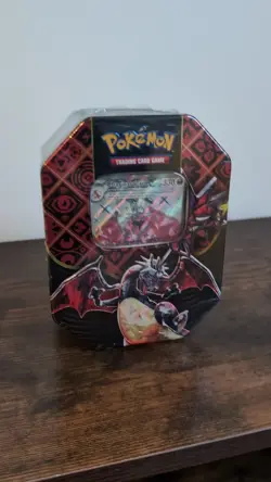 Paldean Fates Charizard EX Tin 4 Booster Packs New & Sealed Pokemon TCG - Image 2