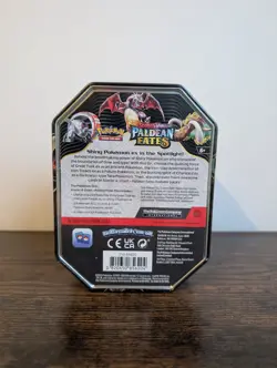 Paldean Fates Charizard EX Tin 4 Booster Packs New & Sealed Pokemon TCG - Image 5