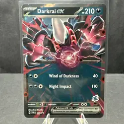 Darkrai ex SVP 110 Black Star Promo Battle Academy Stamp Pokemon TCG Card NM - Image 1