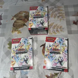 x3 Pokemon TCG Prismatic Evolutions Booster Bundle NEW / FACTORY SEALED - Image 1