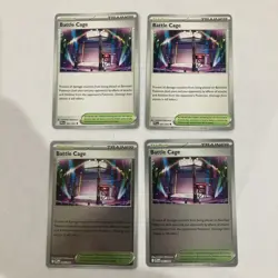 Battle Cage 085/094 Phantasmal Flames Pokemon TCG NM (4x Playset) 2 reverse holo - Image 1