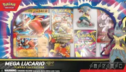 Pokemon TCG Mega Lucario ex Premium Figure Collection Box - Image 1
