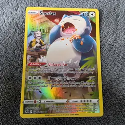 Pokemon TCG Snorlax Lost Origin Trainer Gallery Tg10/Tg30 Holo Ultra Rare - Image 2