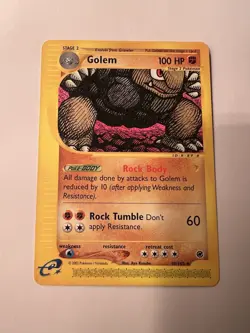 Pokemon TCG Golem Regular 49/165 Excellent Condition - Image 1