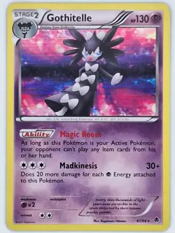 Gothitelle 47/98 Pokemon - Holo Black and White Emerging Powers MP - Image 1