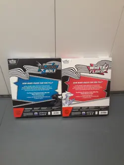 Pokemon TCG Black Bolt & White Flare Binder Collection Sealed Pair Set New - Image 2