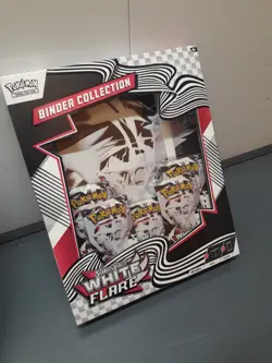 Pokemon TCG Black Bolt & White Flare Binder Collection Sealed Pair Set New - Image 4