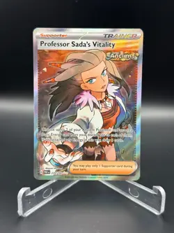 2023 Pokemon Scarlet & Violet Paradox Rift 239/182 Professor Sada's Vitality UR - Image 1