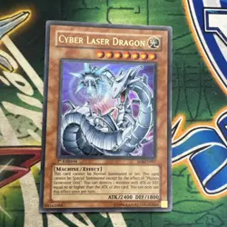 Yugioh! Cyber Laser Dragon SOI-EN007 Ultra Rare 1st Edition MP - Image 1