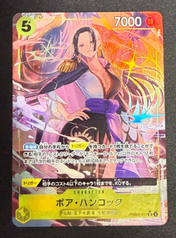 One Piece Card Game TCG PRB02-017 SR Boa Hancock Bandai Japan Anime - Image 1