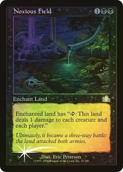 Prophecy MTG Foil Noxious Field Magic - Image 1