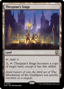 Thespian's Stage #395 | Near Mint | Modern Horizons 3 Commander Magic MTG - Image 1