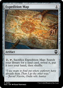Expedition Map #292 | Near Mint | Modern Horizons 3 Commander Magic MTG - Image 1