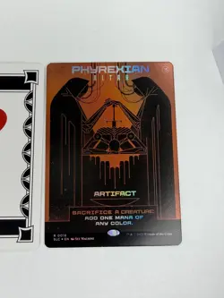 Phyrexian Altar Foil NM Encyclopedia of Magic Secret Lair MTG - Image 2