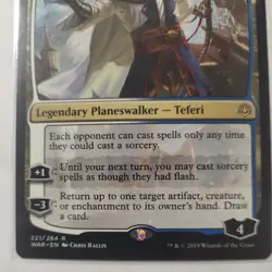 MTG Teferi, Time Raveler, NM-Mint, English War of the Spark - Image 2