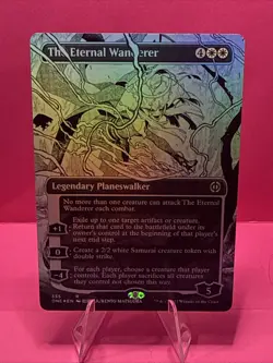 The Eternal Wanderer (Borderless) Phyrexia: All Will Be One Foil - Image 1