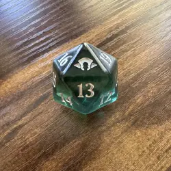 Magic The Gathering "Modern Horizons 3" Oversized D20 Spindown Collector Die MH3 - Image 1