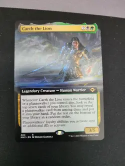 MTG Magic the Gathering Carth the Lion (464/765) Modern Horizons 2 LP - Image 1
