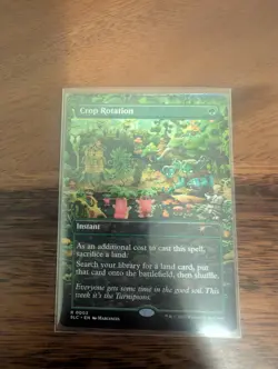 MTG Crop Rotation Secret Lair Encyclopedia of Magic 0003 RARE - Image 1