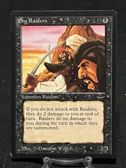 Erg Raiders - Arabian Nights ~LP~ Magic The Gathering MTG - Image 1