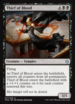 1 x Thief of Blood - Commander Anthology - NM-Mint - MTG - Image 1