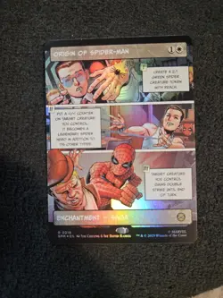 MTG - Origin of Spider-Man - Borderless - SPM 218 - FOIL - NM - Image 1
