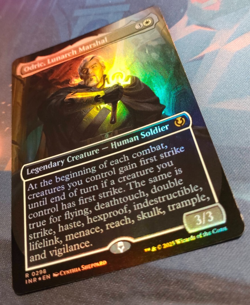 Odric, Lunarch Marshal FOIL (Borderless) - Innistrad Remastered - NM (see pics) - Image 3