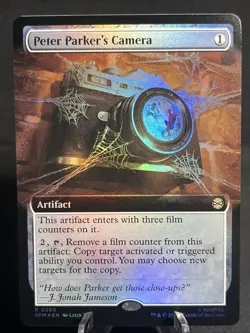 Peter Parker's Camera (Extended Art) Marvel's Spider-Man Foil - Image 1
