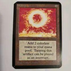 1x Sol Ring Collectors Edition CORNERS ARE CUT LOOK MTG MAGIC THE GATHERING - Image 1