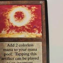 1x Sol Ring Collectors Edition CORNERS ARE CUT LOOK MTG MAGIC THE GATHERING - Image 5