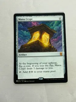MTG Mana Crypt Eternal Masters The List Reprints Magic the Gathering - Image 1