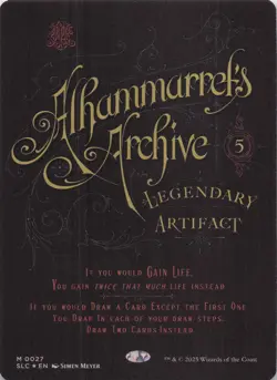 Alhammarret's Archive Secret Lair Countdown Kit Foil #27 - Image 1