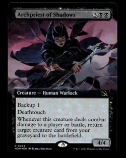 Archpriest of Shadows (Extended Art) 356 Foil R March of the Machine - Image 1