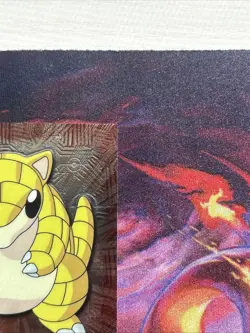 2000 Topps Chrome Series 1 Pokemon Sandshrew #27 Holo Foil - Image 3