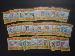 1998 Bandai Pocket Monsters Anime Collection Foil Prizm Holo Sticker Lot x35 - Image 2