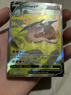 Pokemon TCG Charizard v SWSH260 Sword & Shield Promo Card Near Mint - Image 2