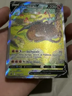 Pokemon TCG Charizard v SWSH260 Sword & Shield Promo Card Near Mint - Image 5