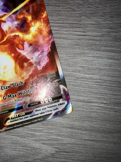 Pokemon TCG Charizard VMAX SWSH261 Black Star Promos Holo Card NM Condition - Image 4