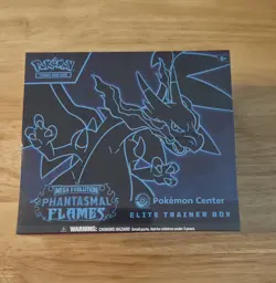 Phantasmal Flames Pokemon Center Elite Trainer Box ETB BRAND NEW AND SEALED - Image 1