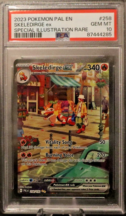 Pokemon Skeledirge ex Paldea Evolved #258/193 - PSA 10 Gem Mint (2023) - Image 1