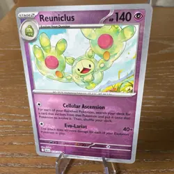 Pokemon TCG - Black Bolt Reuniclus MASTER BALL HOLO FOIL 039/086 - English - Image 1