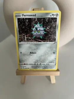 Pokemon Card 130/202 Ferroseed / Sword and Shield / Base Set - Image 1