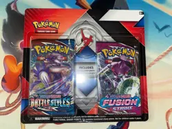 Pokemon Sword and Shield: Latias Collector's Pin Fusion Strike/Battle Styles - Image 1
