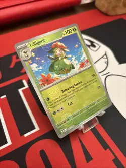 Pokemon TCG Lilligant Master Ball Black Bolt White Card 007/086 Near Mint Rare - Image 2