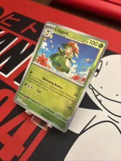Pokemon TCG Lilligant Master Ball Black Bolt White Card 007/086 Near Mint Rare - Image 3