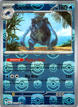 Carracosta Masterball Pattern 023/086 SV: Black Bolt Rare - NM - Image 1
