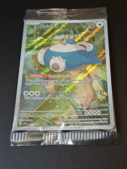 Snorlax 051 Pokemon Center Stamp Exclusive 151 ETB Black Star Promo Card Stamped - Image 4
