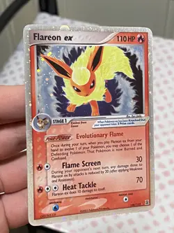 Flareon ex 108/113 Delta Species Ultra Rare Holo Pokemon Card - Image 2